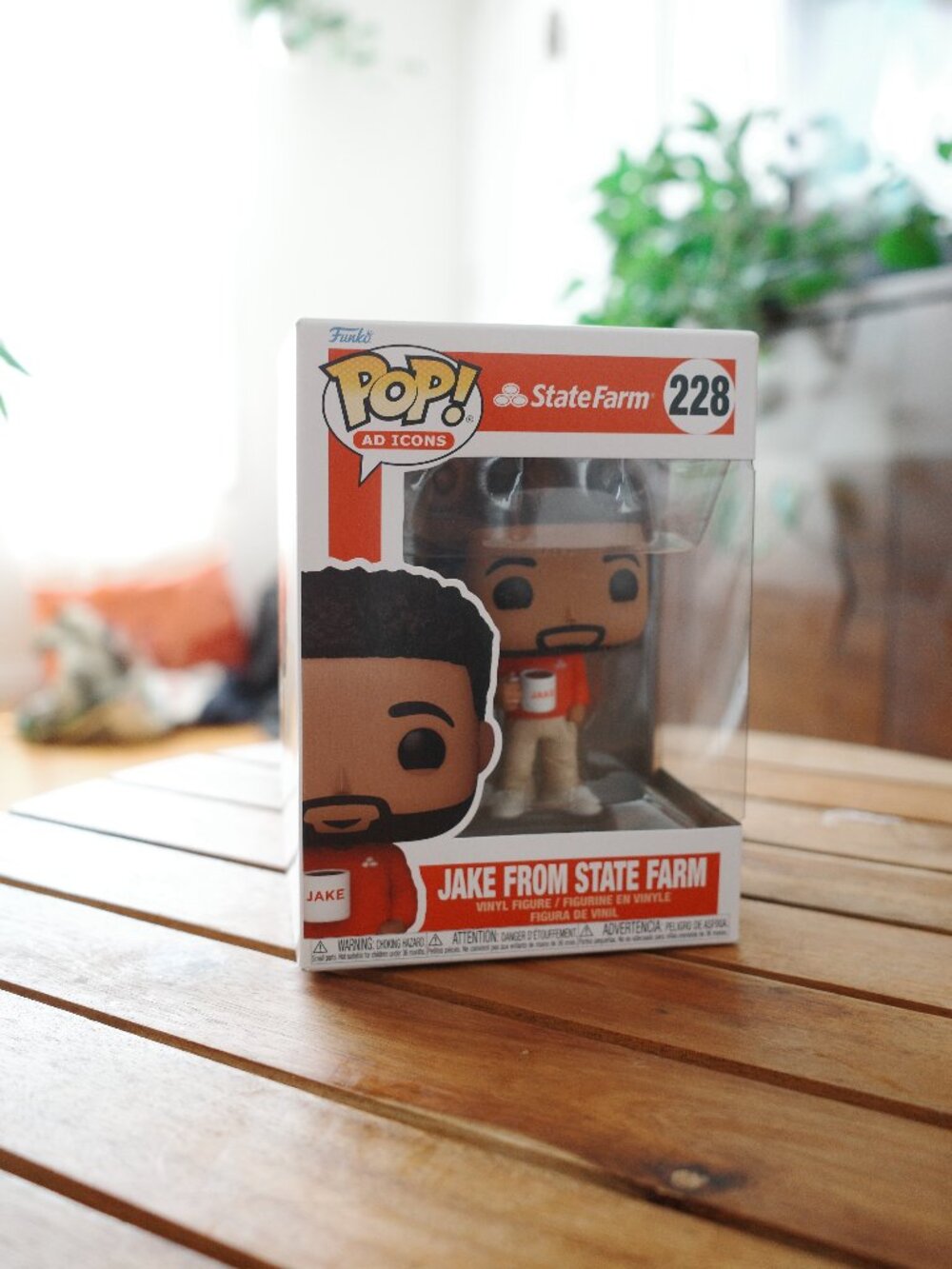 Funko Pop Jake From State Farm # 228 *New In Box* - Authentic